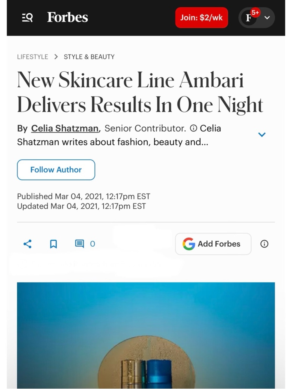 FULL SET Ambari Gold Profection22 Mask AM PM Active12 Serum Hydrating Cream NEW - Picture 2 of 11